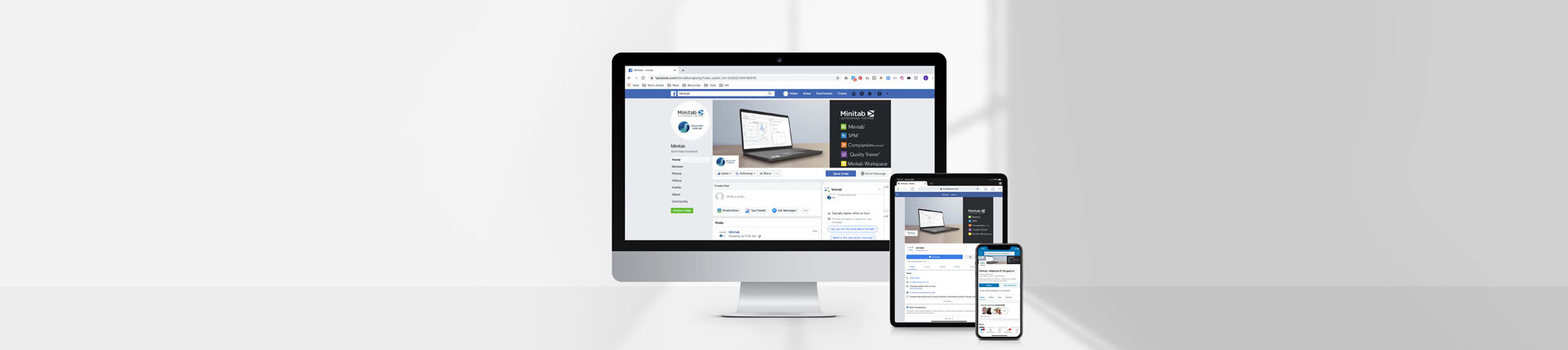 minitab social media infrastructure