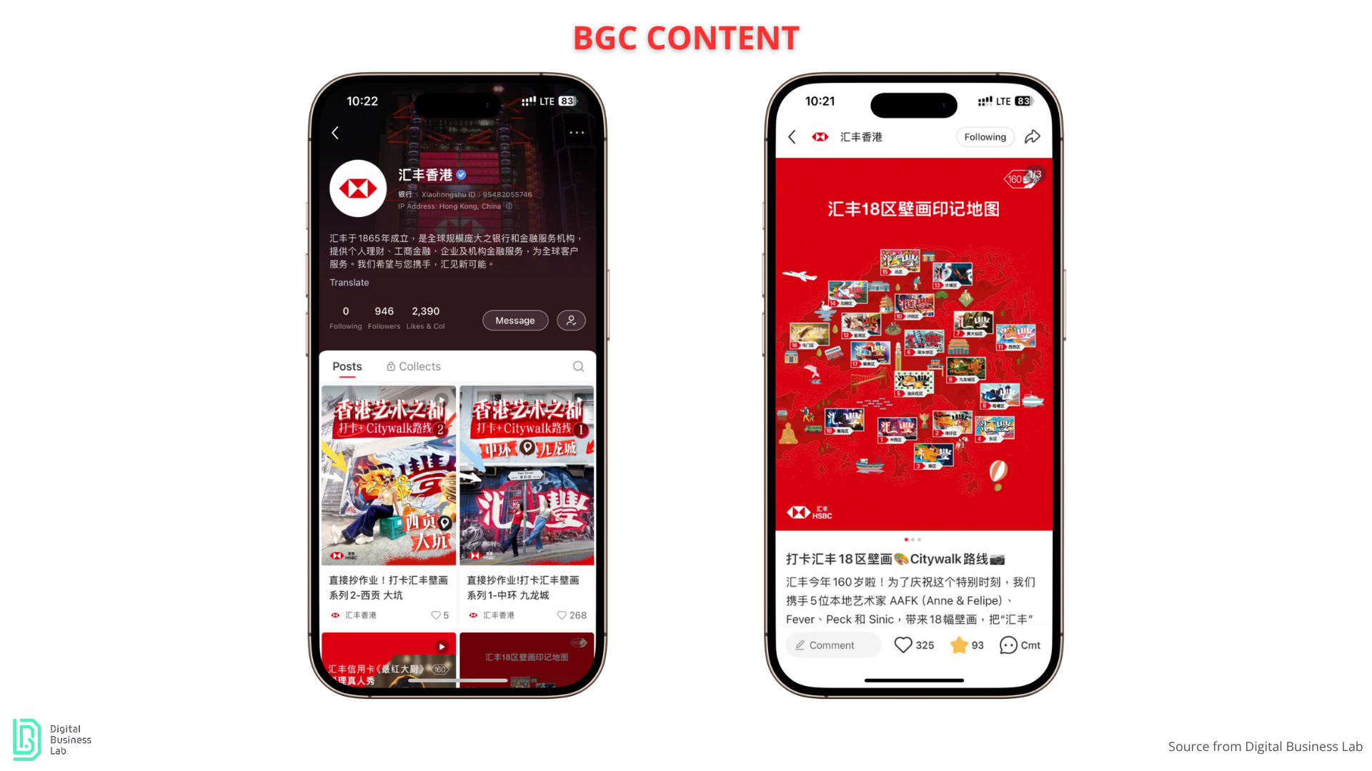 Xiaohongshu HSBC Hong Kong